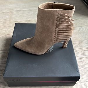 Vince Camuto suede booties